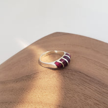 Load image into Gallery viewer, Fuchsia Agate Sterling Ring
