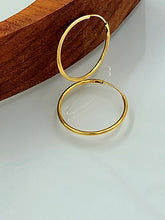 Load image into Gallery viewer, Yellow Gold Huggie Hoop Earrings
