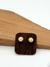 Load image into Gallery viewer, Gold Modernism Starburst Stud Earrings
