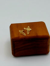 Load image into Gallery viewer, Gold Cross Stud Earrings
