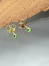 Load image into Gallery viewer, Peridot Gemstone Post Earrings
