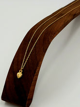 Load image into Gallery viewer, Small Gold Heart Necklace
